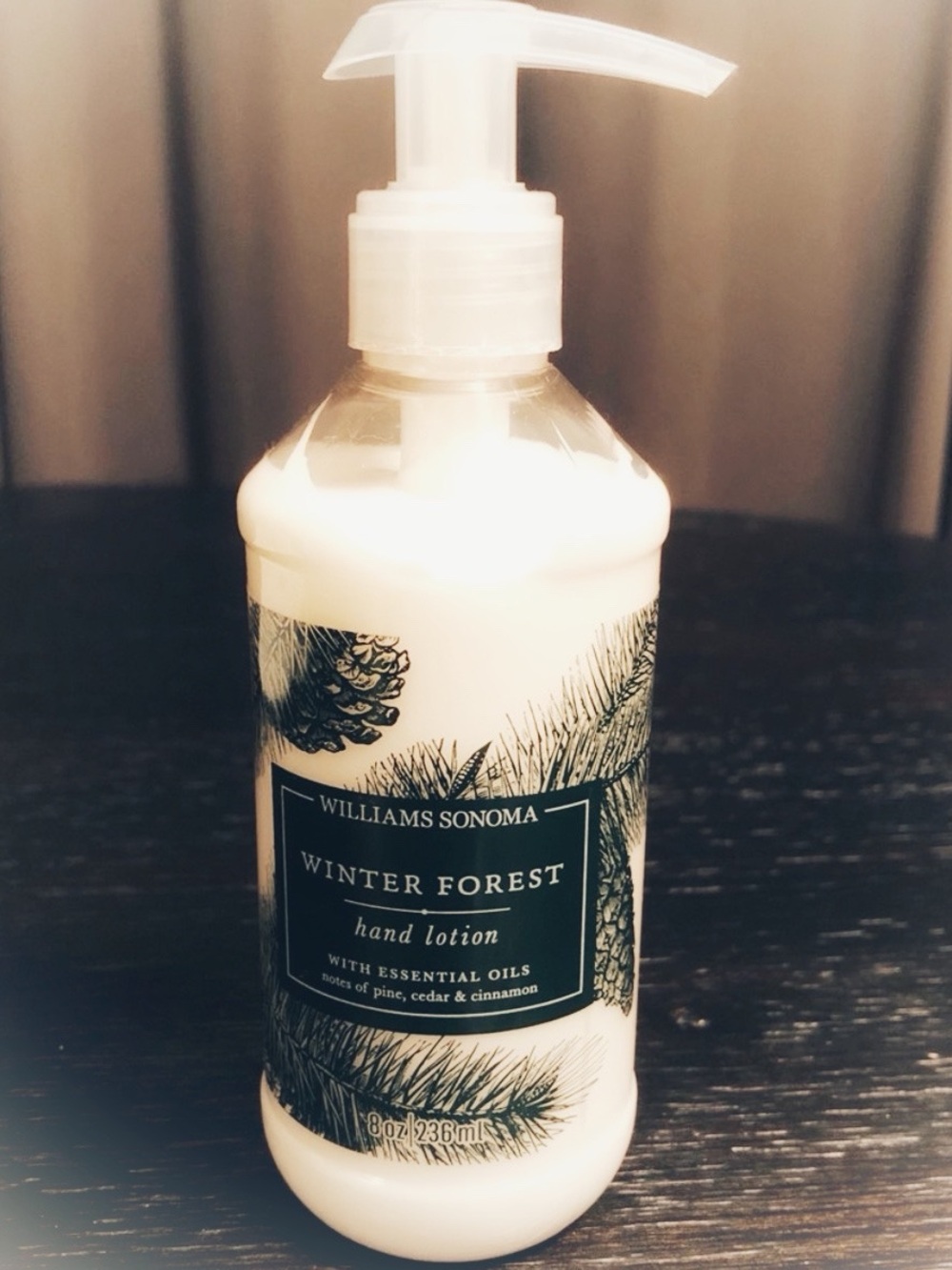 New! Williams Sonoma Winter Forest Hand Lotion